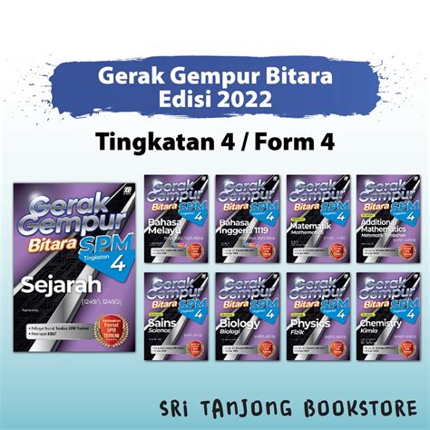 St Buku Latihan Tingkatan Gerak Gempur Bitara Spm Tingkatan