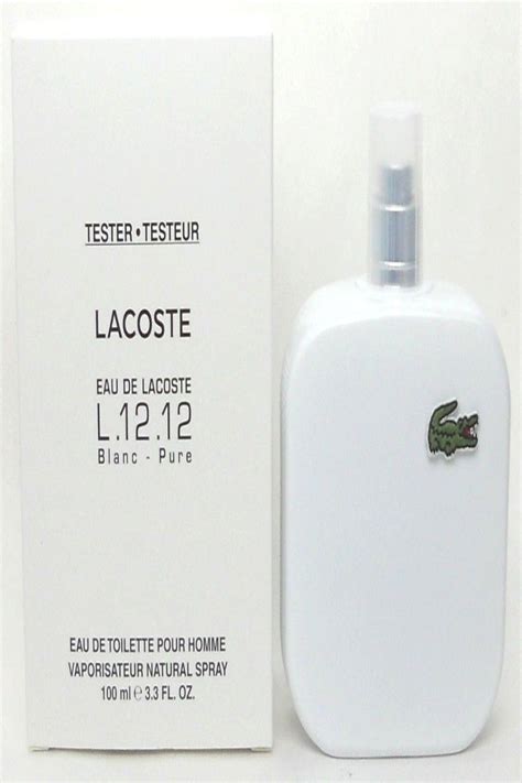 Lacoste Blanc Tester For Men Eau De Toilette 3 3Oz For Sale Online