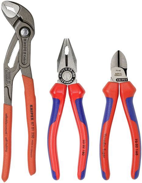 KNIPEX Zangen Set 3 teilig Jetzt bei bücher de bestellen