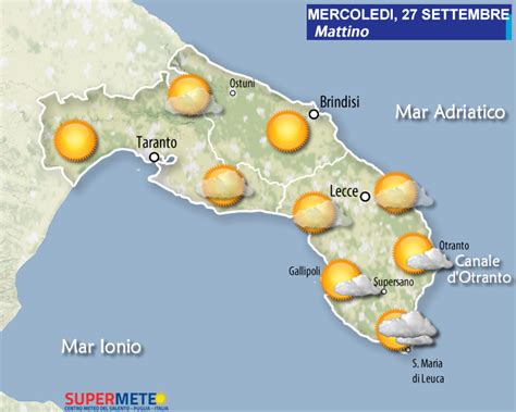 Il Tempo Oggi Settembre Mesagnesera It