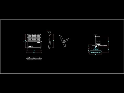 Detail Lampu High Bays Give Detail Reflector In AutoCAD CAD Library