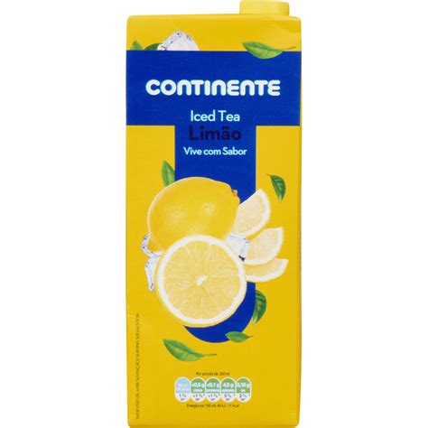 Ice Tea Limão Continente | Continente Online