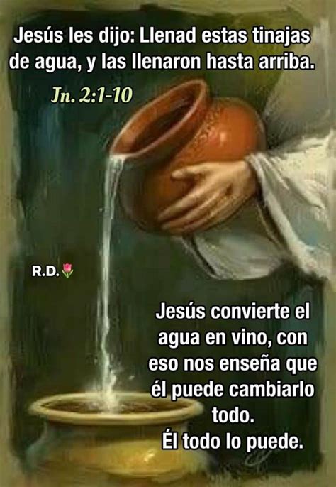 An Image Of A Person Pouring Water Into A Pot With The Words Jesus S