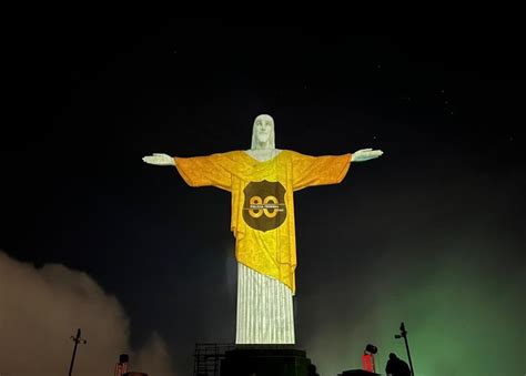 Pf Pol Cia Federal Faz Proje O Mapeada No Cristo Redentor Pol Cia