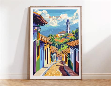 Kna Prints - 1 Pc Poster Bogota Colombia Travel , Bogota Colombia Wall