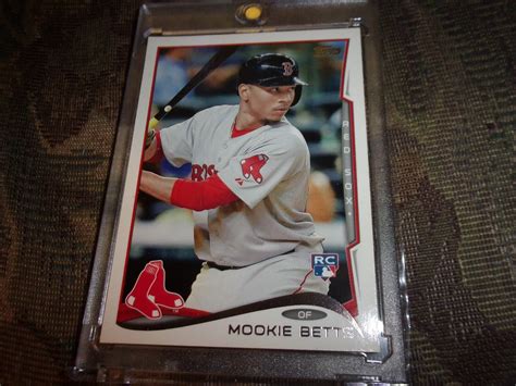 2014 Mookie Betts RC Topps Update Series US 26 NM Or Better EBay