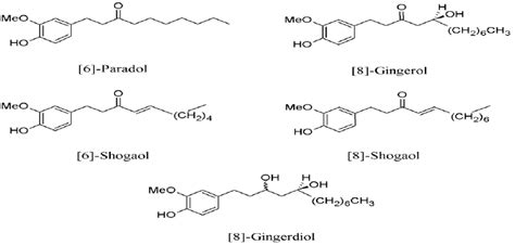 Active Chemical Constituents In Zingiber Officinale Roscoe Rhizome