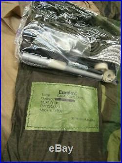 NIB Eureka TCOP Combat Tent One Person Woodland Tan USMC US GI