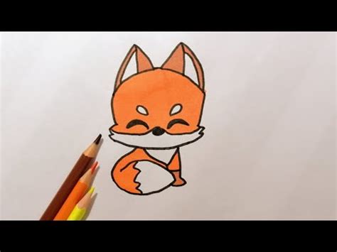 COMMENT DESSINER UN RENARD FACILEMENT YouTube