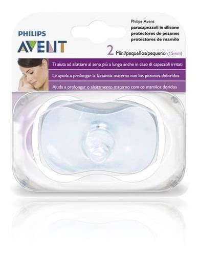 Protector De Pezones Pezoneras Small Pequeño Avent 2 Piezas Envío gratis