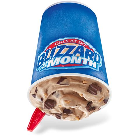 Salted Caramel Truffle Blizzard® Treat Treats Menu Dairy Queen