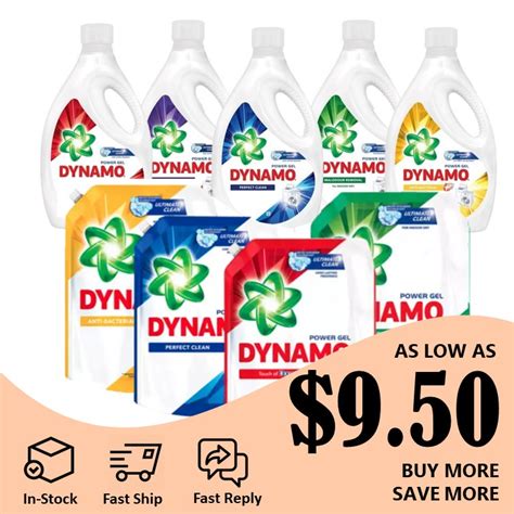 Dynamo Liquid Power Gel Detergent Refill Kg Prefect Clean Anti