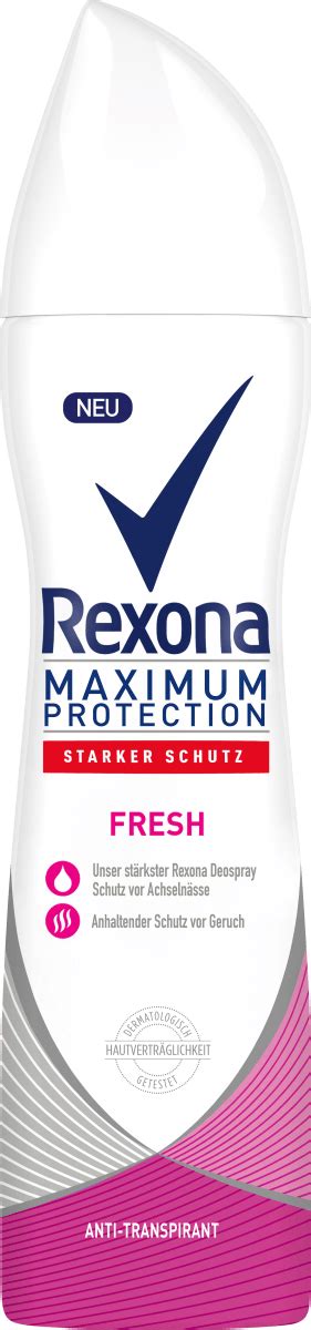 Rexona Deo Spray Antitranspirant Maximum Protection Fresh 150 Ml