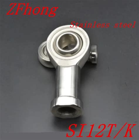 1pc Si12t K 12mm M12 1 75 Stainless Steel Right Hand Female Thread Rod