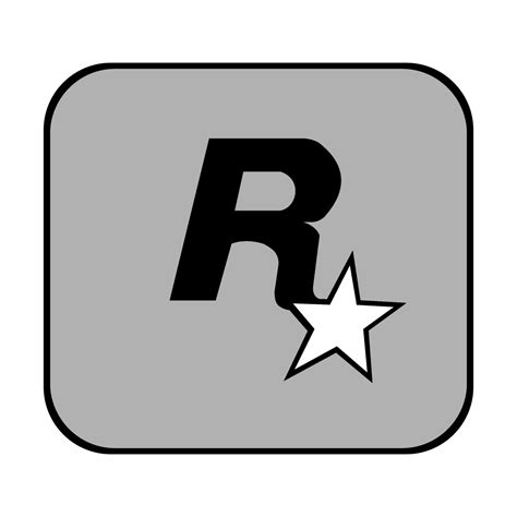 Rockstar Logo Black and White – Brands Logos