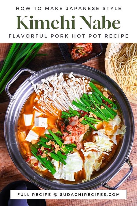 Kimchi Nabe Kimchi Hot Pot Receita Kimchi Carne