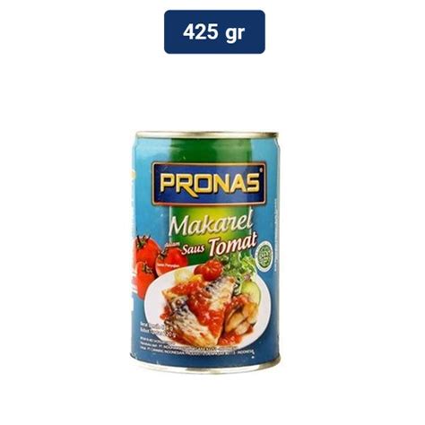 Jual Pronas Mackerel Saus Tomat Gr Shopee Indonesia