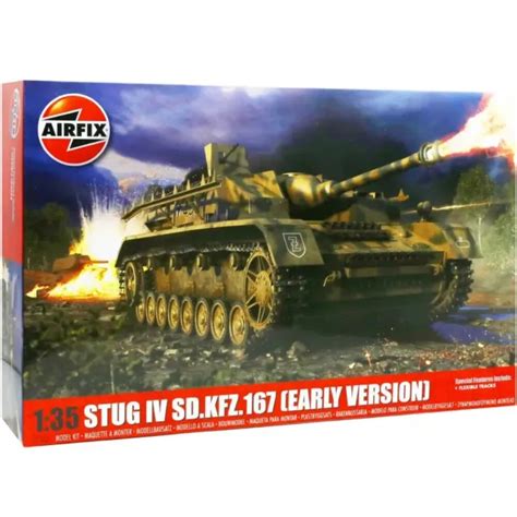 AIRFIX A1377 STUG IV Sd Kfz 167 brandneu Maßstab 1 35 KOSTENLOSER UK