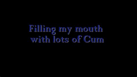 Filling My Mouth With Lots Of Cum Xuuley Clips4sale