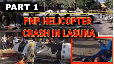 Helicopter Na Sinasakyan Ni PNP Chief ARCHIE GAMBOA NAGCRUSH SA Laguna