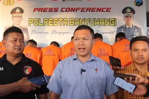 8 Pemuda Jagoan Di Banyuwangi Ditetapkan Tersangka Kasus Pengeroyokan