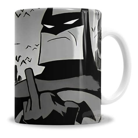 Caneca Porcelana Personalizada Batman Fuck You Apta Microondas En Caja Shopee Brasil