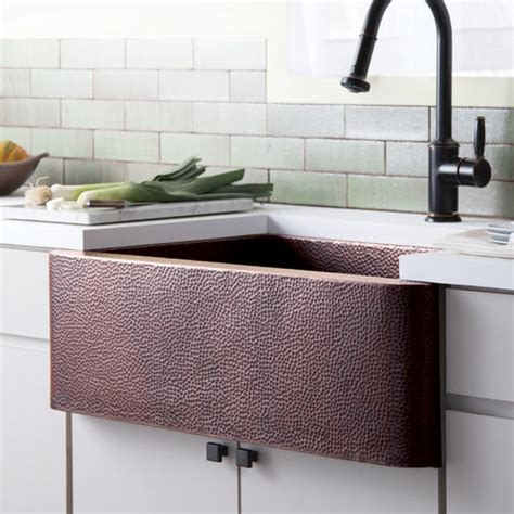 Native Trails 30" Copper Farmhouse Sink, Antique Copper, CPK294 – The ...