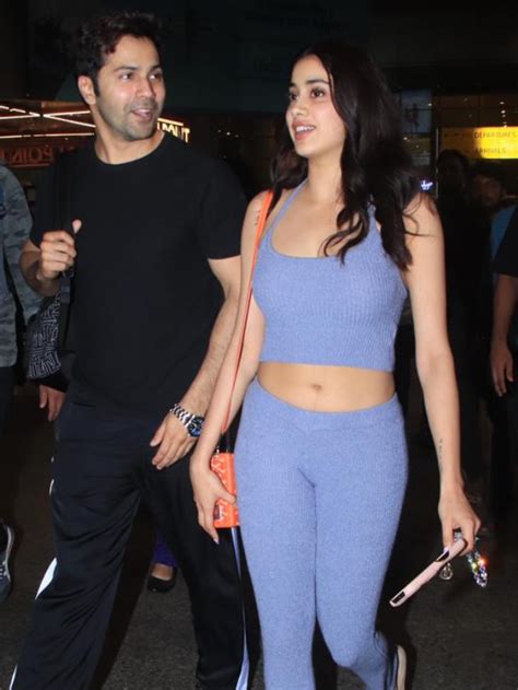 Bawaal Cast Janhvi Kapoor And Varun Dhawan Return From Dubai