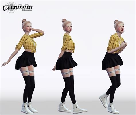 Sims 4 CC's - The Best: Poses by Flower Chamber