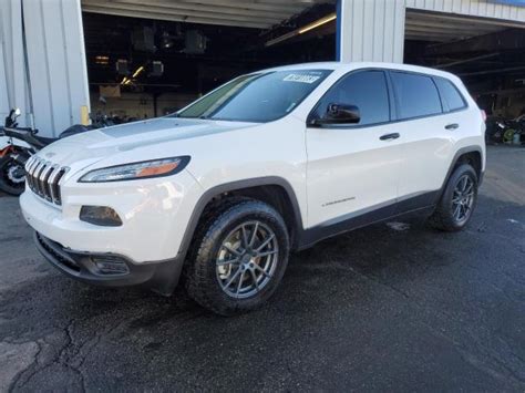 2016 JEEP CHEROKEE SPORT for Sale | CO - DENVER CENTRAL | Thu. Dec 28 ...