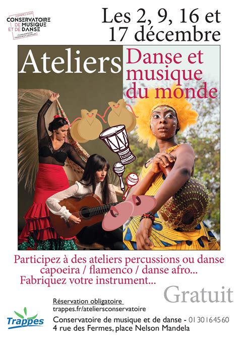 Ateliers De Danse Et De Musique Du Monde Trappes