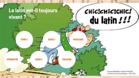 Le Latin Une Langue Vivante By Matthieu ROCHER On Prezi