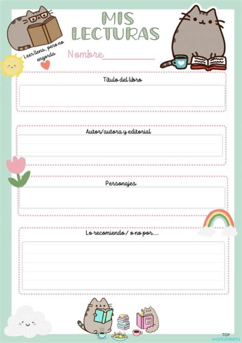 Ficha De Biblioteca 2 Ficha Interactiva Topworksheets