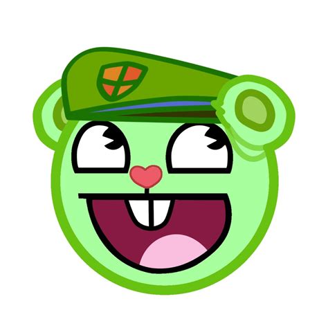 Flippy Epic Face Credit Dazt On Tiktok Happy Tree Friends Face