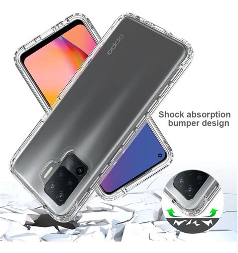 Funda 360 Uso Rudo Bicolor Transparente Oppo Reno 5 Lite A94 Meses