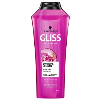 Schwarzkopf Gliss Supreme Length Shampoo 400ml Order The Best From METRO