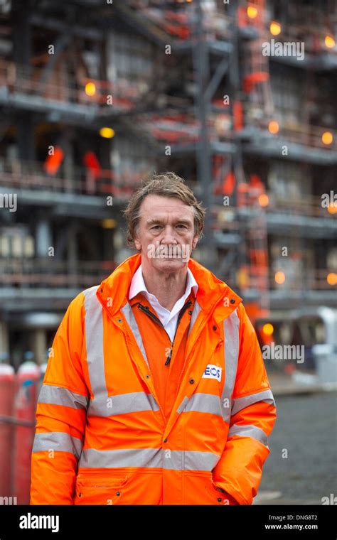 Jim Ratcliffe owner of INEOS, Grangemouth petrochemical plant and home ...