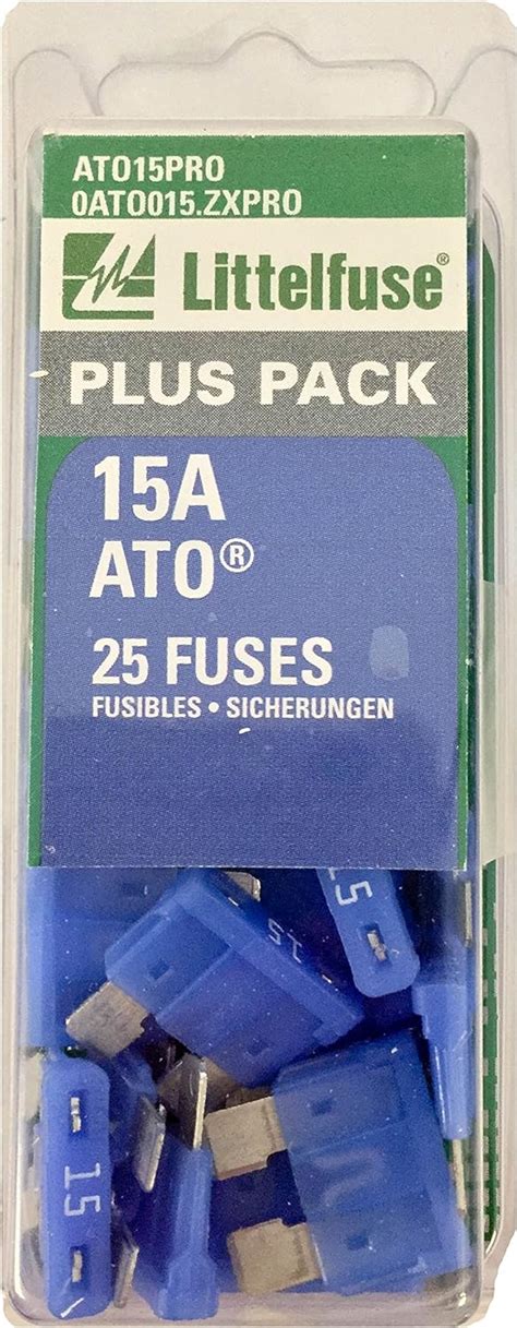 Littelfuse Ato Pro Ato Bp Pro Fast Acting Automotive Blade Fuse