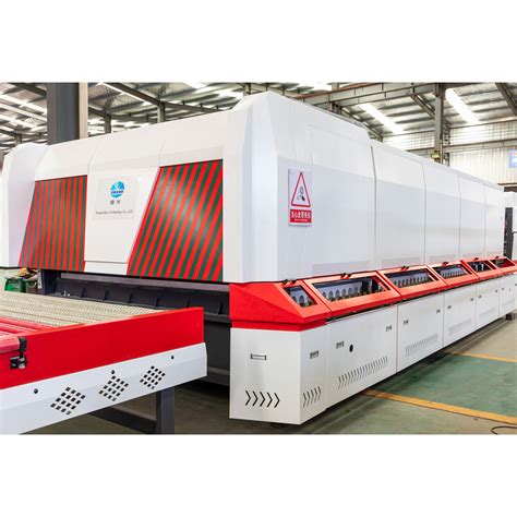 Hg Taq Series Forced Convection Flat And Bend Glass Tempering Furnace