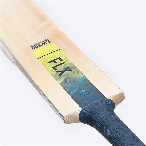 Adult Grade 5 English Willow Cricket Bat Ew 500 Power Turquoise Flx