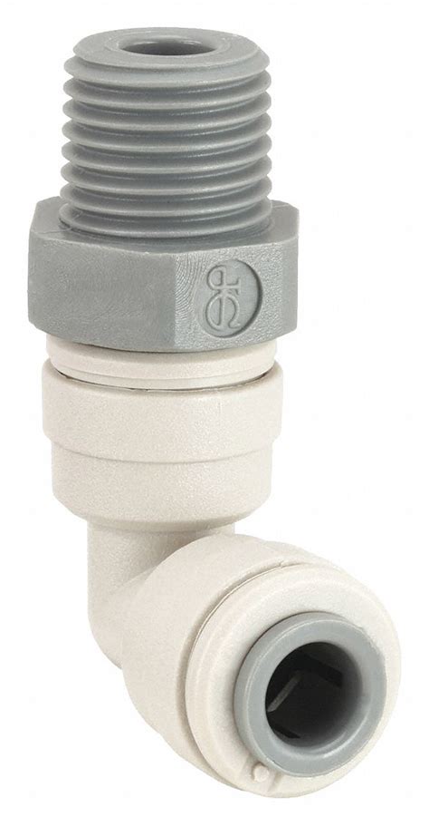 Acetal Push To Connect X Bspt Swivel Elbow Wrz Pi S Pk