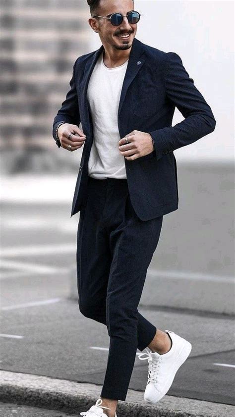 Blazer outfits men | Business casual men, Men fashion casual shirts ...