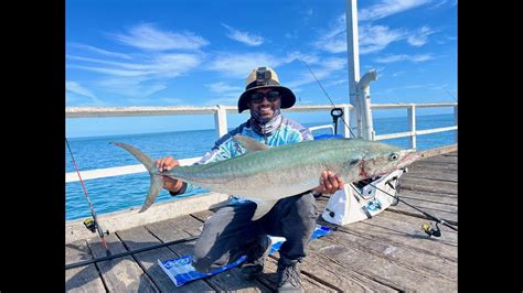 Land Based Mackerel Off The Pier Jetty Youtube