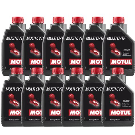 Kit Oleo Motul Multi CVTF Câmbio Automatico 12 Litros Moto Auto