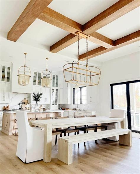 34 Fabulous Decorative Ceiling Beams Ideas to Add Dimension