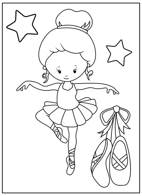 50 Desenhos de Bailarina para colorir Dicas Práticas