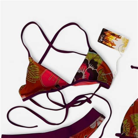 Dakine BIKINI TOP ONLY 32 Bikini Top Left Side Depop