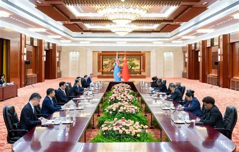 China S Top Legislator Meets Fijian PM Xinhua