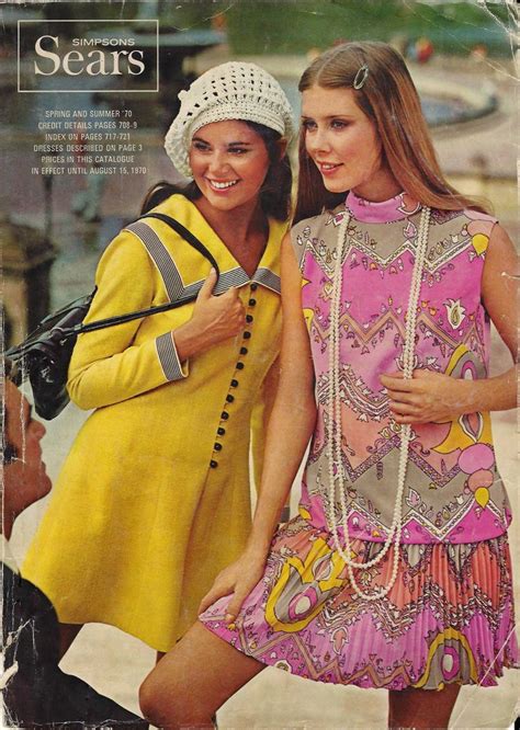 1970 Simpsons Sears Spring Summer Cover Colleen Corby Terry Reno Seventies Fashion 60s And