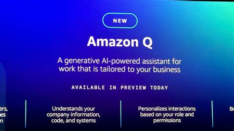 Aws Launches Its Ai Powered Developer Assistant Amazon Q Htxt